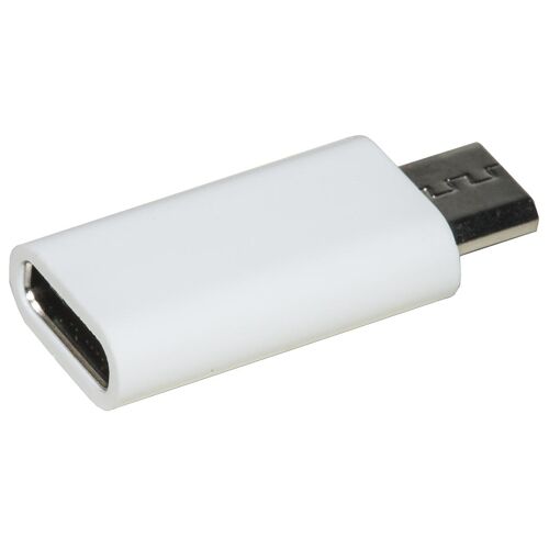LINK LKADAT113 changeur de genre de câble USB Type-C Micro-USB B Blanc