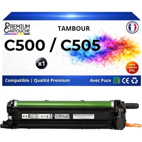 Tambour 108R01484 compatible pour Xerox C500 C505 Noir Haute capacité avec puce 40000 pages