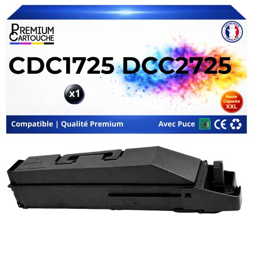 Toner compatible pour Triumph-Adler UTAX 652510010 CDC1725 DCC2725 Noir 20000 pages