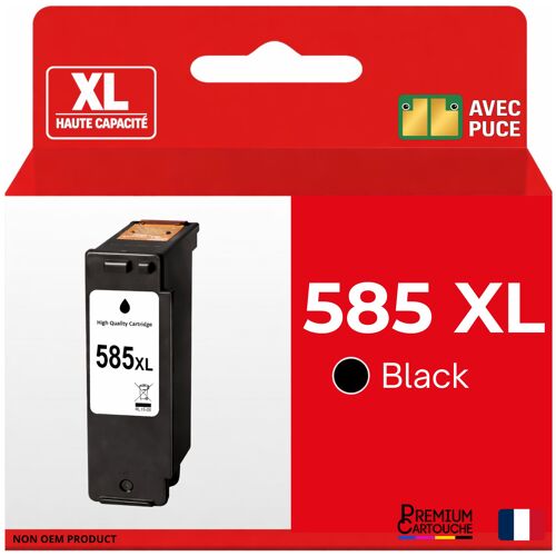 Cartouche compatible pour Canon PG585XL Noir 3X plus d'encre