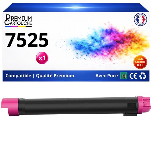 Toner compatible pour Xerox 006R01515 6R01515 Magenta 15000 Pages