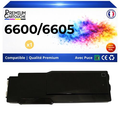 Tambour compatible pour Xerox 108R01121 6600 6605 6655 400 405 Jaune 12000 pages