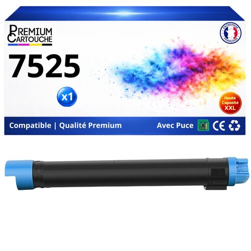 Toner compatible pour Xerox 006R01516 6R01516 Cyan 15000 Pages