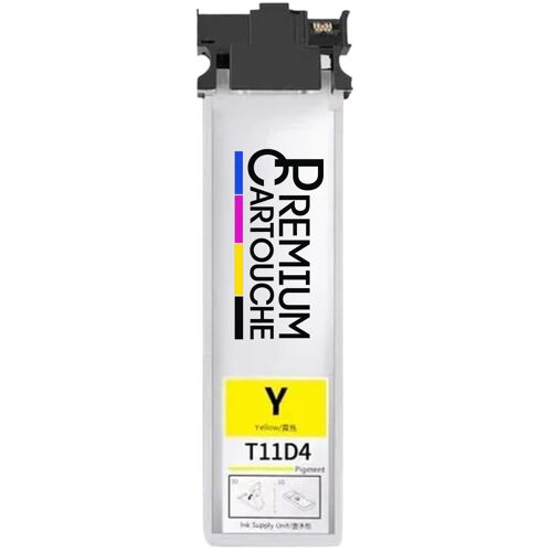 Cartouche T11D4 T11C4 compatible pour Epson 5390 5890 Jaune Haute capacité avec puce 5000 pages