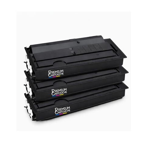 Pack de 3 Toners compatible pour Kyocera TK7235 Noir 35 000 Pages