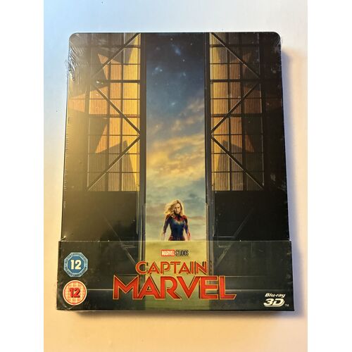 Captain Marvel 3d - Steelbook Zavvi