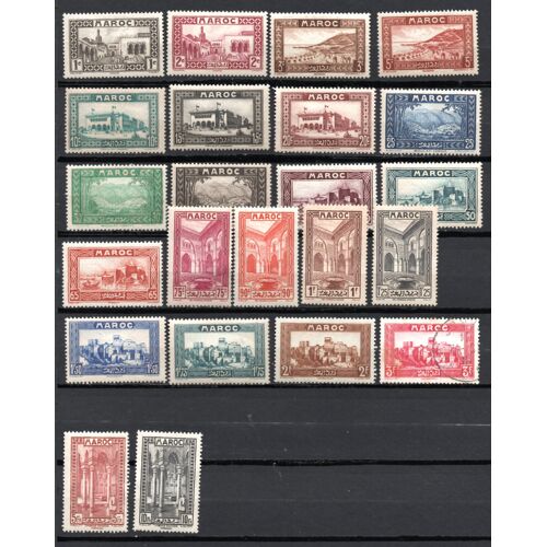 Timbres Maroc N° 128 À 148