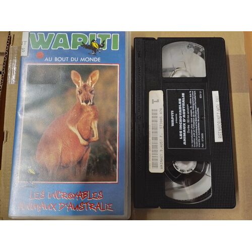 Cassette Vidéo Vhs - Wapiti Au Bout Du Monde - Les Incroyables Animaux D'Australie