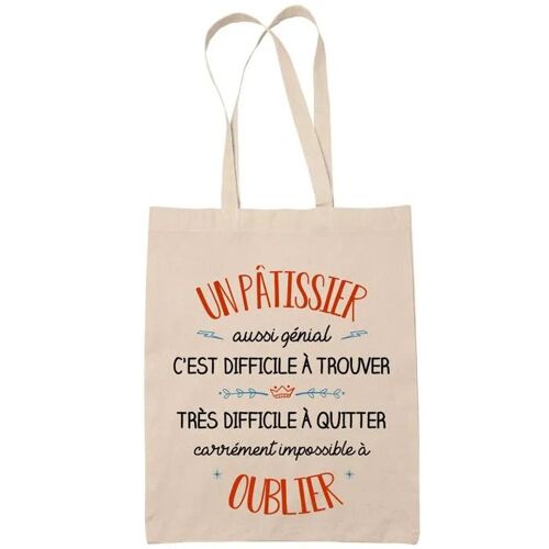Tote Bag Un Pascal Aussi Génial Sac Cabas Coton Fairtrade Réutilisable pour Courses, Travail ou Transport ¿ Cadeau Original Famille