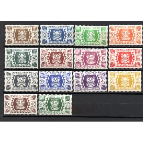 Timbres De Wallis Et Futuna N° 133 À 146
