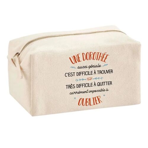 Trousse Multifonction Une Dorothée Aussi Géniale ¿ École, Maquillage, Bureau ¿ Trousse Scolaire ¿ Idée Cadeau Collègue Noël