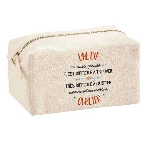 Trousse Multifonction Une Lya Aussi Géniale ¿ École, Maquillage, Bureau ¿ Trousse Scolaire ¿ Idée Cadeau Collègue Noël