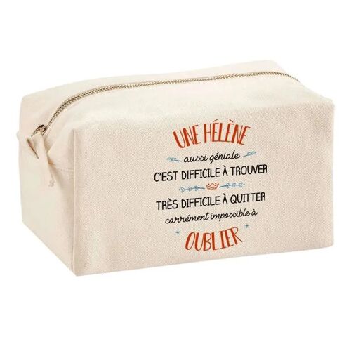 Trousse Multifonction Une Hélène Aussi Géniale ¿ École, Maquillage, Bureau ¿ Trousse Scolaire ¿ Idée Cadeau Collègue Noël