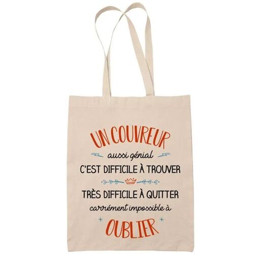 Tote Bag Un Corentin Aussi Génial Sac Cabas Coton Fairtrade Réutilisable pour Courses, Travail ou Transport ¿ Cadeau Original