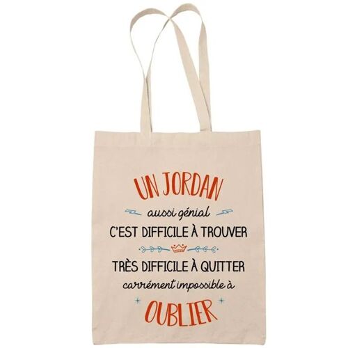 Tote Bag Un Jonathan Aussi Génial Sac Cabas Coton Fairtrade Réutilisable pour Courses, Travail ou Transport ¿ Cadeau Original