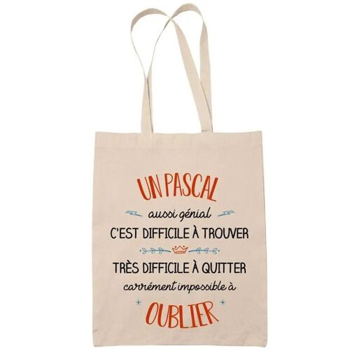 Tote Bag Un Parrain Aussi Génial Sac Cabas Coton Fairtrade Réutilisable pour Courses, Travail ou Transport ¿ Cadeau Original