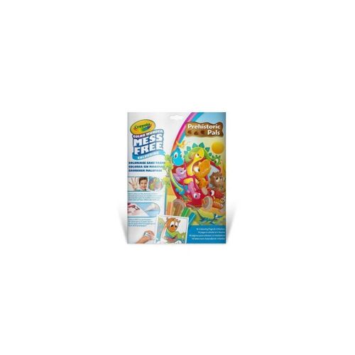 Set De Coloriage - Crayola - Color Wonder - Prehistoric Pals - Livre + 4 Feutres - Des 3 Ans