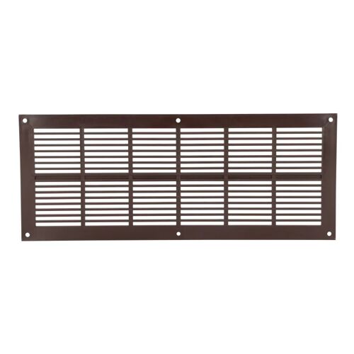 Grille de ventilation à visser ou à coller classique extra plate rectangulaire NICOLL PB151M