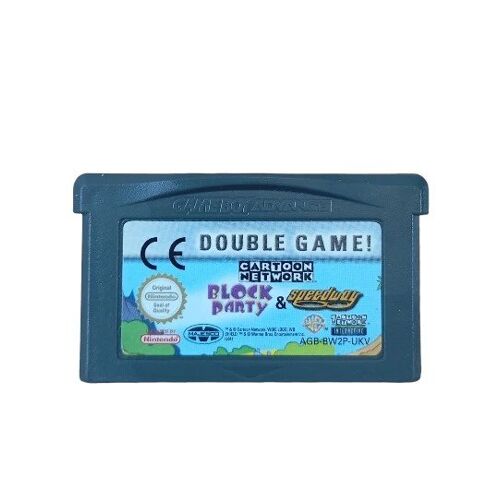 Compilation Double Game ! Cartoon Network Block Party + Speedway - Game Boy Advance (GBA)