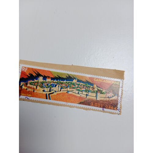 Timbre France 3,00f 0,46 Yvert N° 3302 Cite De Carcassonne De 2000