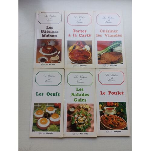 Lot De Livres Les Cahiers De Cuisine