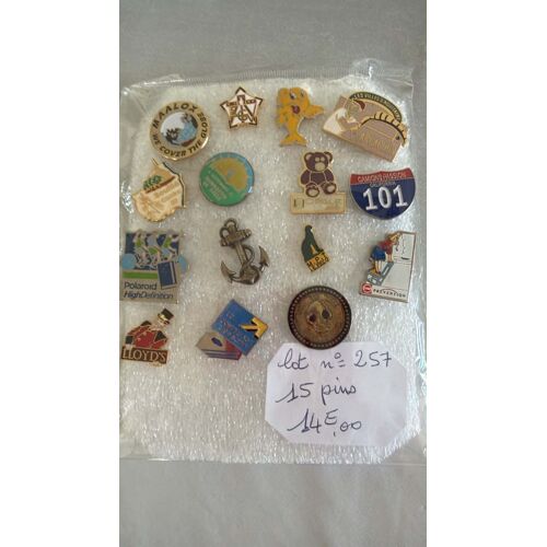 Lot De Pins
