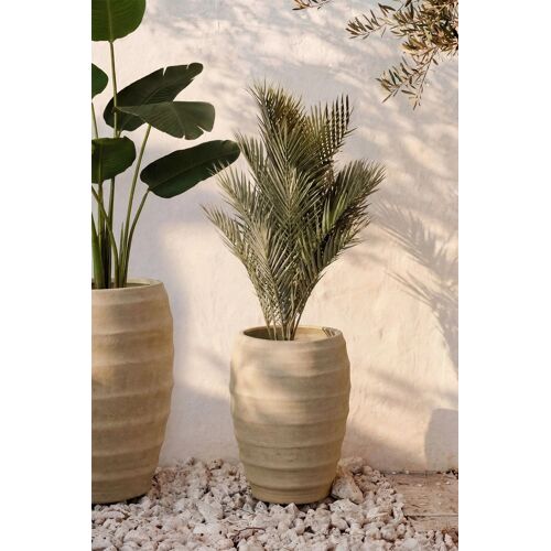 Porte-Plante D'extérieur En Ciment Gabe Ø35 Cm - ¿45 Cm