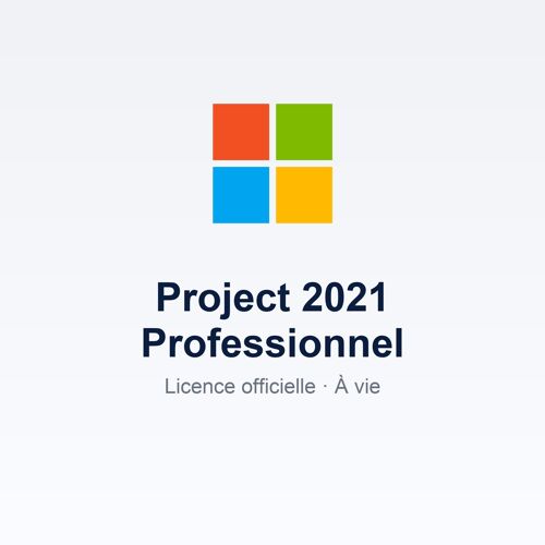 Microsoft Project 2021 Professionnel