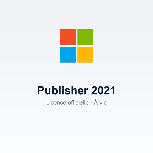 Microsoft Publisher 2021