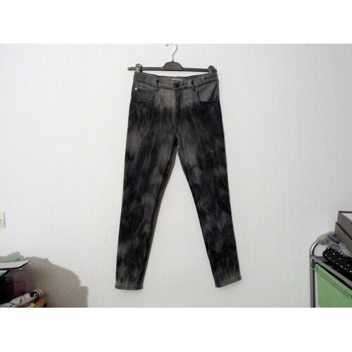 Pantalon/ Jean Noir Délavé Gris Foncé- Taille 27= S/M- Neuf- Vanessa Bruno