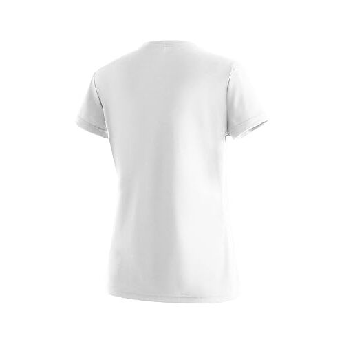 Maier Sports - Women's Trudy - T-Shirt Technique Taille 36, Gris/Blanc