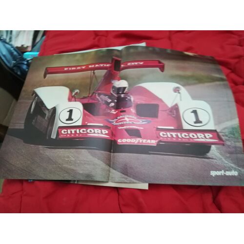 Poster Jones Lola T333 Canam 1979