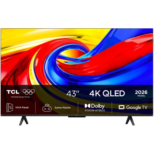 TCL P7L 43P7L TV 43" 4K Ultra HD Smart TV Wifi Noir 400 cd/m²