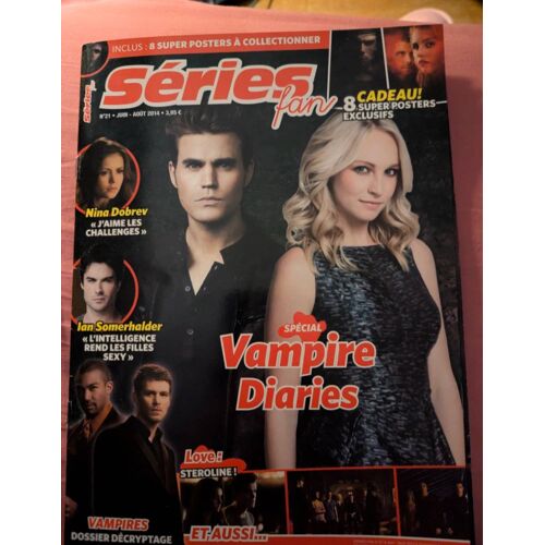 Vampire Diaries Séries Fan Magazine