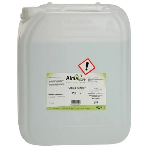 Nettoyant vitre professionnel 20 litres, nettoyant vitres écologique, nettoyant vitre concentré