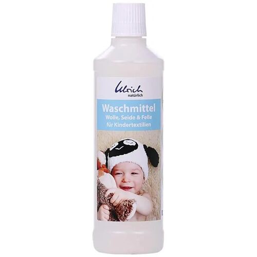 Lessive bébé, lessive liquide bébé, 500 ml, pour textiles délicats, laine, soie, felle