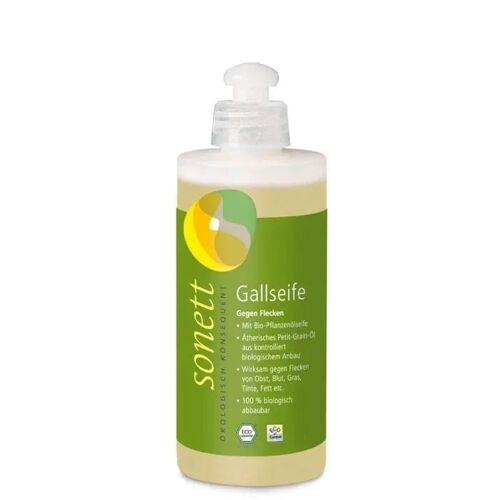 Savon fiel détachant 300ml, détachant naturel, nettoyant textile