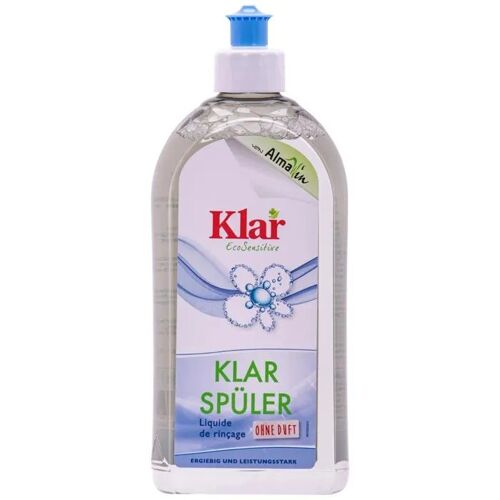 Liquide de rinçage lave-vaisselle 500 ml, sans parfum, écologique