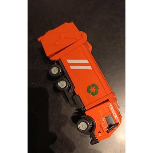 Camion miniature poubelles 1/60