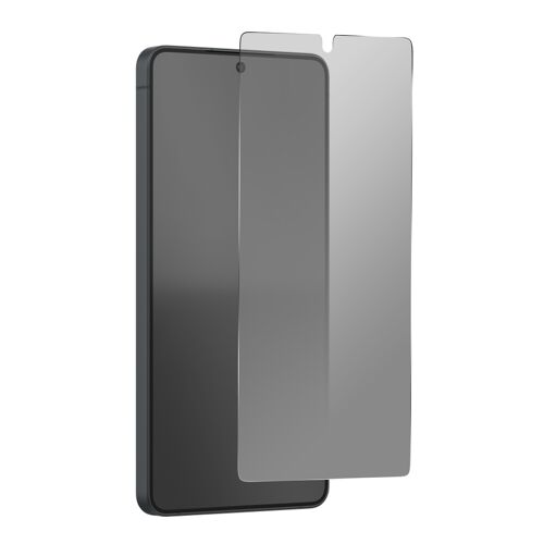 Protection Écran pour Galaxy S26 Ultra Anti-Espion Verre Trempé 2.5D Eiger Noir transparent