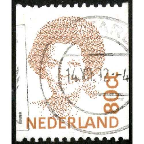 Timbre Oblitéré Nederland 80ct