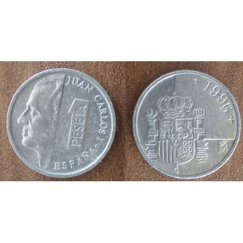 Espagne 1 Peseta 1966 Piece Alu Pesetas Spain