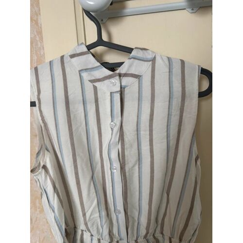 Robe D’Été Neuve Blanche Rayée