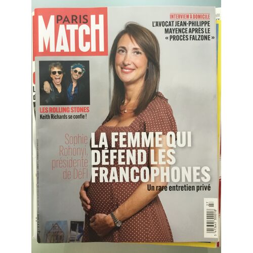 Paris Match Belge 1296 Interview Rolling Stones Jean-Philippe Mayence Sophie Rohonyi Mentissa Marée Grise En Corse Camille Chamoux Paul Seixas Colombie Coke En Stock Chris Isaak
