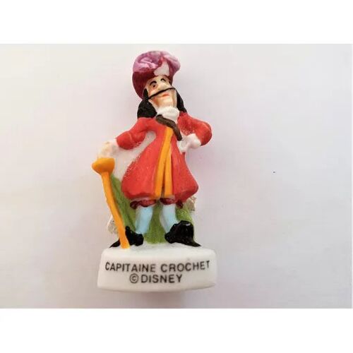 Fève Mate Peter Pan Capitaine Crochet