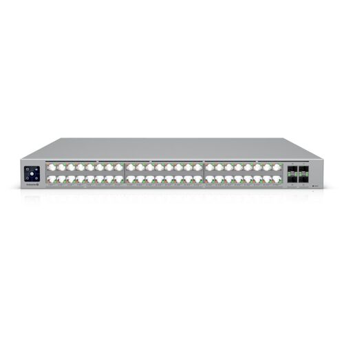 Ubiquiti UniFi ECS-48-PoE Géré L2/L3 10G Ethernet (100/1000/10000) Connexion Ethernet, supportant l'alimentation via ce port (PoE) 1U Gris