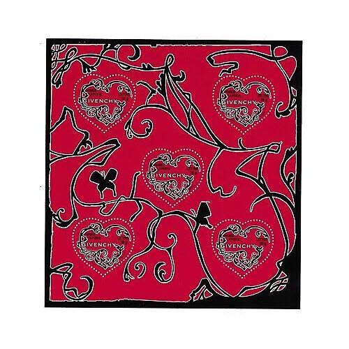 Saint Valentin : Coeurs De La Maison De Couture Givenchy Bloc Feuillet 104 Année 2007 N° 3996 Yvert Et Tellier Luxe