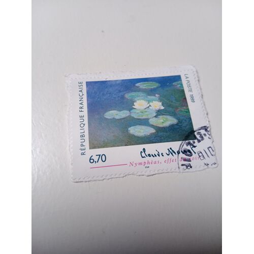 Timbre France Oblitéré 6,70 Yvert N° 3247 -Série Artistique. Claude Monet (1840-1926).De 1999