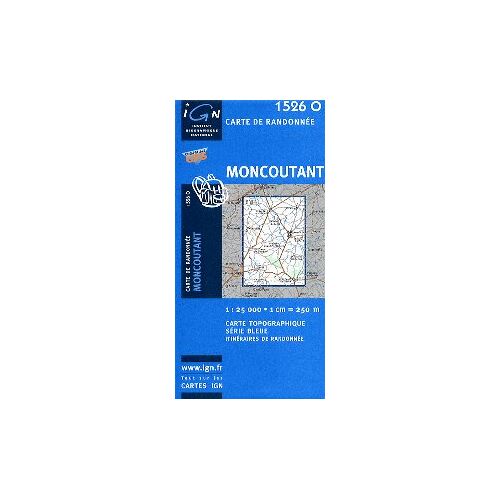 Carte Ign Moncoutant 1526 O