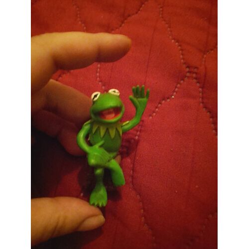 Figurine De Kermit La Grenouille Vintage Années 70.